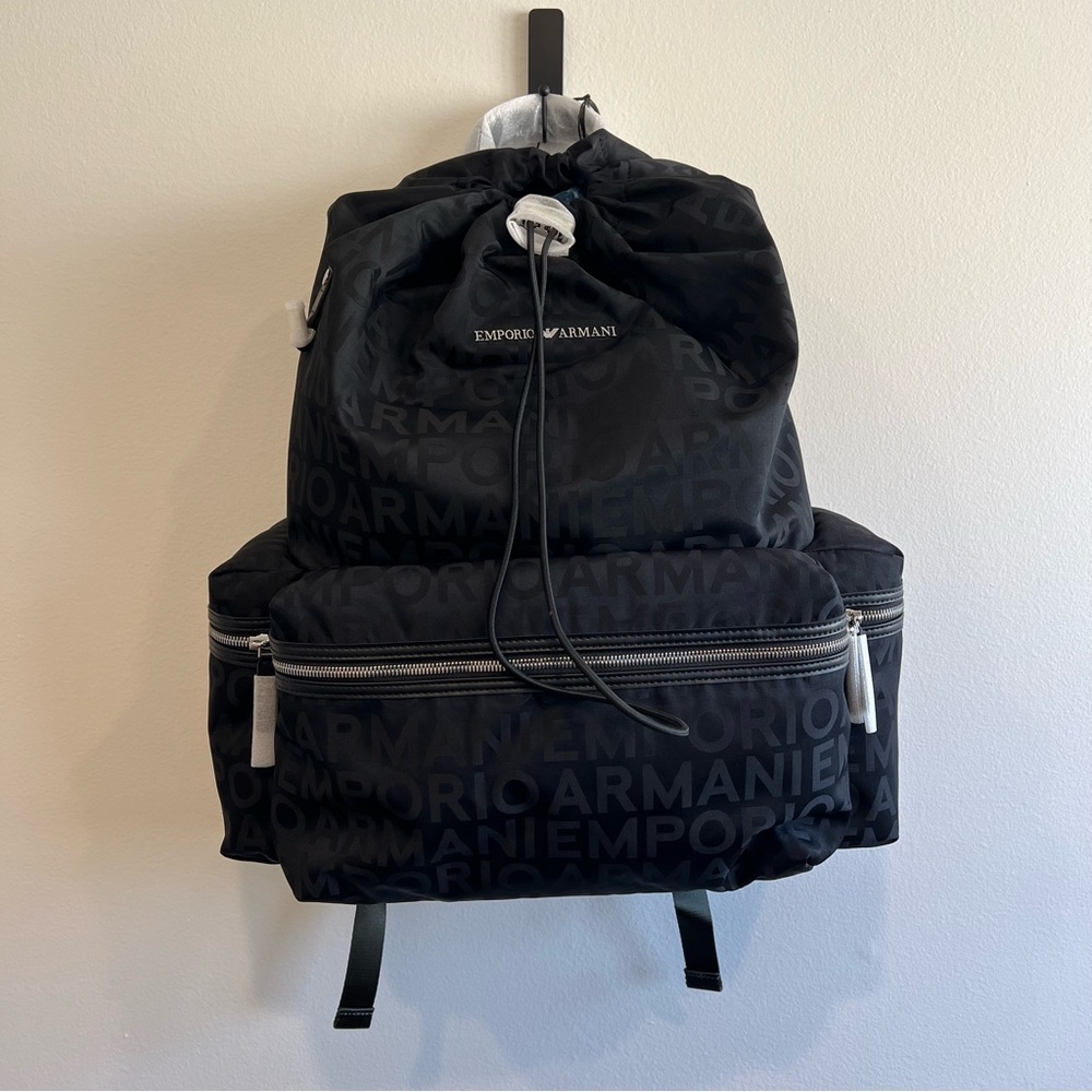 Emporio Armani Drawstring Backpack